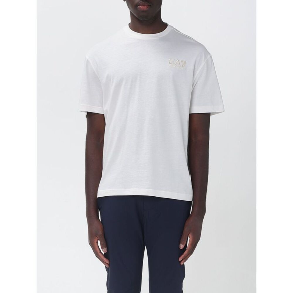 Ea7 T-Shirt Men Natural